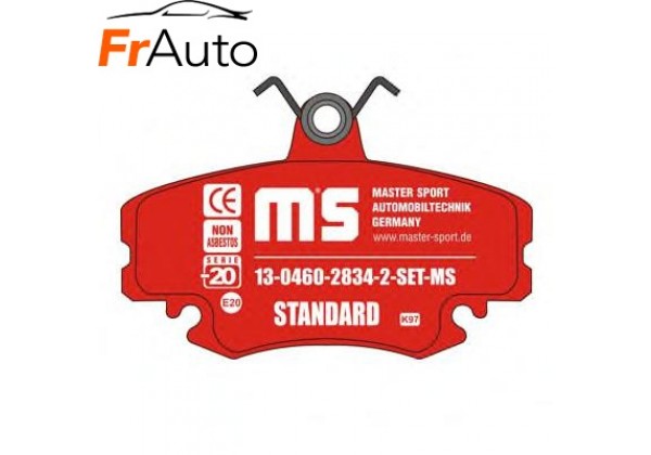 колодки тормозні передні RENAULT 19, 5, Super 5, Rapid, 9, 11, 21, 25, Megane, Clio, Clio 2, Logan, Twingo